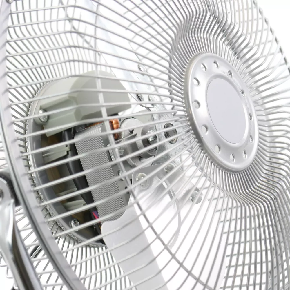 360stupňový Kovový Vysoce Výkonný Podlahový Ventilátor S Náklonem