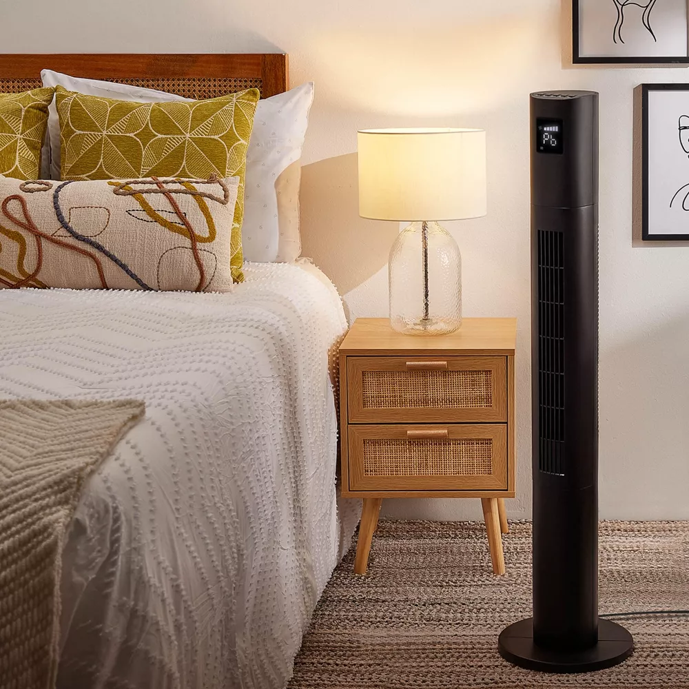 45palcový Digitální Otočný Věžový Ventilátor S Dálkovým Ovládáním