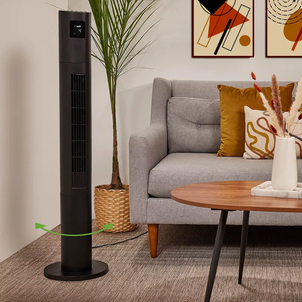 45palcový Digitální Otočný Věžový Ventilátor S Dálkovým Ovládáním