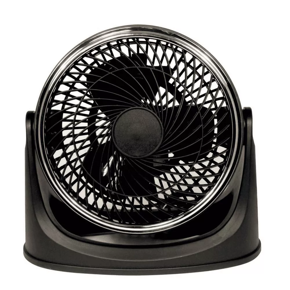 3rychlostní Stolní Ventilátor S Turbovým Prouděním A Náklonem O 90°