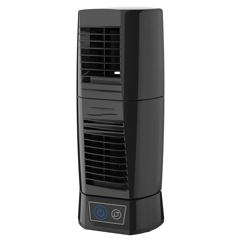 2rychlostní Stolní Otočný Věžový Ventilátor S Hlavou Otočnou O 360°